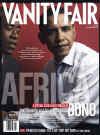 Barack Obama on the front cover of Vanity Fair magazine on the July 2007 issue.