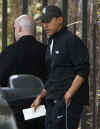 Barack Obama leaves his Chicago gym on November 15, 2008.