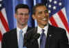 President-elect Barack Obama selects Peter Orzag as Director of the Office of Management and Budget. Obama announces his Office of Management and Budget team on November 25, 2008 in Chicago. This is Obama's second media conference in  two days.