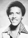 Barack Obama portrait photo taken in Honolulu Hawaii on 1979.
