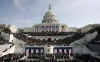 President Barack Obama delivers a rousing speech on Capitol Hill in his first speech as US President.