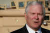 US Defense Secretary Robert Gates warned adversaries that they would be "sorely mistaken" if they tested Barack Obama.
