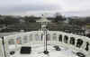 A view from the platform where President Barack Obama will deliver his inaugural address on January 20, 2009.