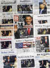 Germany - Barack Obama's January 20, 2009 presidential inauguration dominates the front page of newspapers at newsstands worldwide.