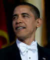 President Barack Obama at the Youth Inaugural Ball at the Washington Hilton.