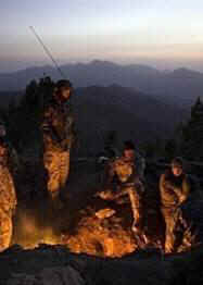 The White House announces plans to send an additional 17,000 US troops to Afghanistan as part of a new strategy in the area. Photo: US troops in Afghanistan.
