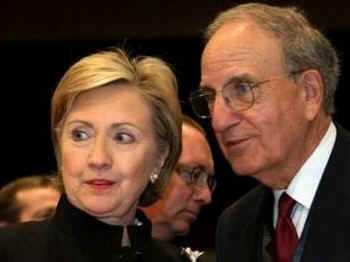 Secretary of State Hillary Clinton and US Special Envoy to the Middle East George Mitchell travel to the Egyptian Red Sea resort for the International Conference in Support of the Palestinian Economy for the Reconstruction of Gaza.
