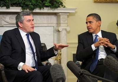 Watch the YouTube Video of the Oval Office Press Conference with PM Brown and President Obama.