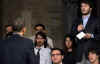 President Barack Obama holds a town hall style meeting with students at the Tophane Cultural center in Istanbul, Turkey.