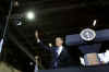 President Barack Obama tours and speaks at the Trinity Structural Towers Manufacturing Plant in Newton, Iowa on Earth Day, April 22, 2009.