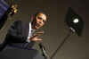 President Barack Obama speaks at an annual science meeting at the National Academy of Sciences in Washington, DC.