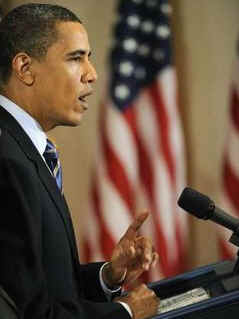 Watch the White House YouTube of Obama's Remarks on Job Creation and Training on May 8, 2009.