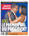 Le Journal de Montreal - January 21, 2009 - The historic inauguration of President Barack Obama as the 44th US President dominates the front page headlines of Canadian newspapers.