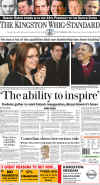 The Kingston Whig Standard - January 21, 2009 - The historic inauguration of President Barack Obama as the 44th US President dominates the front page headlines of Canadian newspapers.