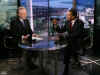 Barack Obama interviewed by CNN veteran Wolf Blitzer. Image ©CNN. 
