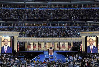 Watch the Official Obama YouTube of Obama's DNC Speech in Denver, CO on August 28, 2008