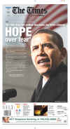 GEORGIA - US Newspapers - Front Page Headlines - January 20, 2009 - Inauguration of President Barack Obama in Washington, DC. Click on Obama newspaper front page image for a large image.