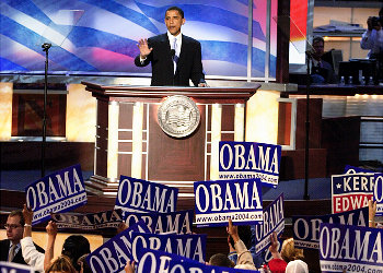 Senator Barack Obama delivers the keynote address at the Democratic National convention on July 27, 2004. Barack Obama - Important Speeches and Remarks. Eleven significant Barack Obama speeches from October 2002 - November 2008.
