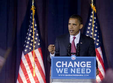 Watch the YouTube of Barack Obama's "One Week" Speech on October 27, 2008 in Canton, OH