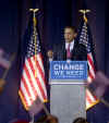 Democratic presidential candidate Barack Obama delivers his closing arguments to the American people one week prior to the 2008 presidential elections. Obama makes his case in a compelling speech delivered in Canton, Ohio on October 27, 2008.