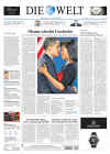 Germany-Berlin-Die Welt. Newspaper front pages from around the world headline Barack Obama's historic US presidential victory.