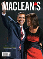 Barack and Michelle Obama on the front cover of Maclean's magazine November 8th Special Edition. Maclean's is Canada's news magazine.