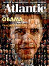 Barack Obama on the front cover of The Atlantic in the December 2007 issue.