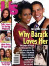 Barack and Michelle Obama on the front cover of US Weekly magazine in a June 2008 issue.
