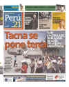 Peru-Lima-Peru 21. Newspaper front pages from around the world headline Barack Obama's historic US presidential victory.