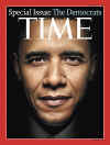 September 1, 2008 issue of Time magazine featuring Barack Obama on the front cover. © Front Cover Images are copyrighted by Time Magazine.