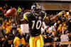 Pittsburgh Wins 1st 11-10 final score ever recorded in an NFL Game, in Week 11,  in the 11th month (11/16/09). The 11-10 game was played on Obama's 11th full day as President-elect. Obama’s first TV interview followed the 11-10 game on CBS's 60 Minutes. The final score was contested and the official game score was announced during Obama's 60 minutes interview. Photo: Jan 18, 2009 Steelers game.