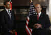 Barack Obama meets with Mexican President Felipe Calderon at the Mexican Cultural Institute in Washington on January 12, 2009.