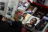 Beijing bookstore offers several Barack Obama biographies on January 15, 2009.