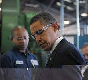 Watch the Official President-elect YouTube of Obama's Visit and Remarks at Cardinal Fasteners. Photo: President-elect Barack Obama gets a tour of Cardinal Fasteners in Bedford Heights, Ohio. After the tour Barack Obama delivers a short speech on the economy in front of factory workers and the media.