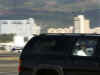 Barack Obama arrives in SUV at Honolulu International Airport on January 1, 2009, his last day of the Obama family Hawaii vacation.