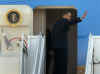 President Barack Obama leaves Andrews Air Force Base on Air Force One and arrives in Elkhart, Indiana for a town hall meeting.