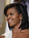 First Lady Michelle Obama at the Youth Inaugural Ball at the Washington Hilton.