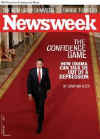 President Barack Obama on the front cover of Newsweek magazine in the March 2, 2009 issue.