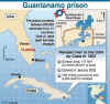 Graph of Gunatanamo Bay prison. The much anticipated closing of Guantanamo Bay keeps Obama's promise to close the terrorist prison at America's oldest port.