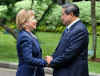 Secretary Clinton meets with Indonesian President Susilo Bambang at the Presidential Palace in Jakarta.