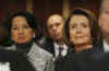 President Barack Obama and First Lady Michelle Obama attend the National Prayer Breakfast in Washington on February 5, 2009. Other attendees included world leaders such as Tony Blair the former UK Prime Minister.