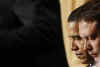 President Barack Obama and First Lady Michelle Obama attend the National Prayer Breakfast in Washington on February 5, 2009. Other attendees included world leaders such as Tony Blair the former UK Prime Minister.