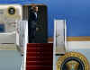 President Obama departs Andrews Air Force Base on Air Force One enroute to California for town hall meetings.