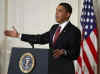 President Obama speaks at a live prime time news conference in the East Room of the White House on March 24, 2009.