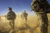 Obama noted the situation is increasingly perilous in Afghanistan. President Obama said he will target Al Qaeda safe havens on both sides of the mountainous border between Afghanistan and Pakistan. Photo; US soldiers in Afghanistan in 2008.