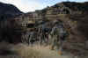 Obama noted the situation is increasingly perilous in Afghanistan. President Obama said he will target Al Qaeda safe havens on both sides of the mountainous border between Afghanistan and Pakistan. Photo; US soldiers in Afghanistan's Mountains in Kost Province.