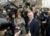 President Barack Obama meets with the chief executives of major US financial institutions to hash out his plans for the economy. After the White House meetings the senior executives held a news conference announcing their pledge to work with the President.