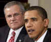 President Barack Obama talks to reporters after meeting with White House Special Envoy for Sudan General Scott Gration in the Roosevelt Room on March 30, 2009.