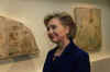 Secretary of State Hillary Clinton visits the Yad Vashem Holocaust Hall of Remembrance and wrote a message in the museum guest book. 