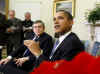 President Obama meets with British Prime Minister Gordon Brown in the Oval Office of the White House on March 3, 2009.